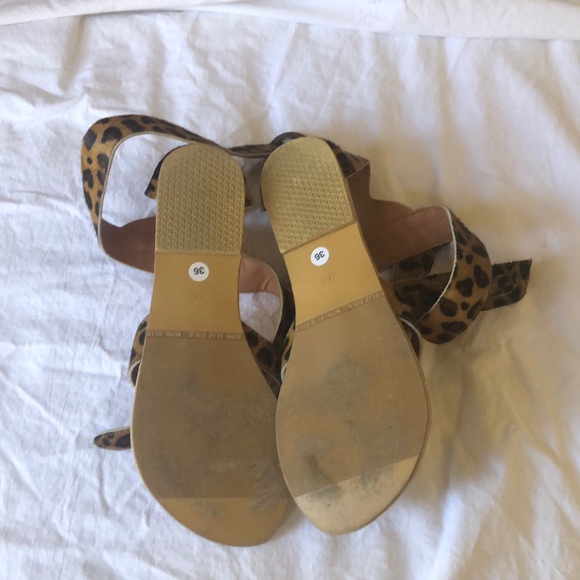 Ibizamode leopard strap sandals - Picture 7 of 7